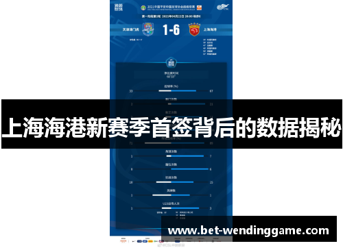 上海海港新赛季首签背后的数据揭秘