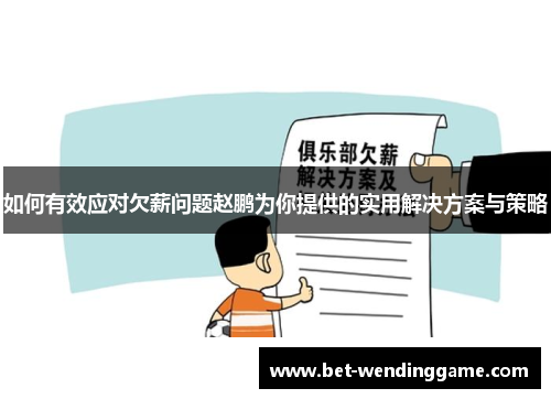 如何有效应对欠薪问题赵鹏为你提供的实用解决方案与策略