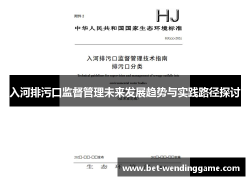 入河排污口监督管理未来发展趋势与实践路径探讨